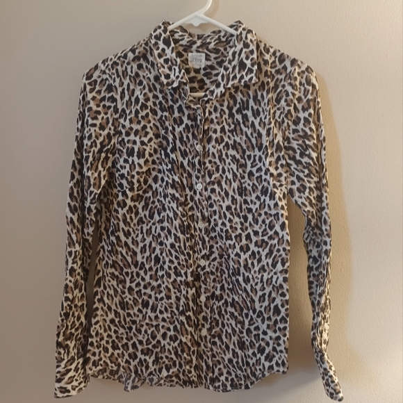 Tops - J Crew button down long sleeved blouse